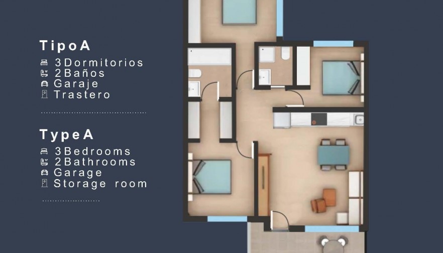 Rynek pierwotny - Top Floor Bungalow - San Pedro del Pinatar - Los Pinos