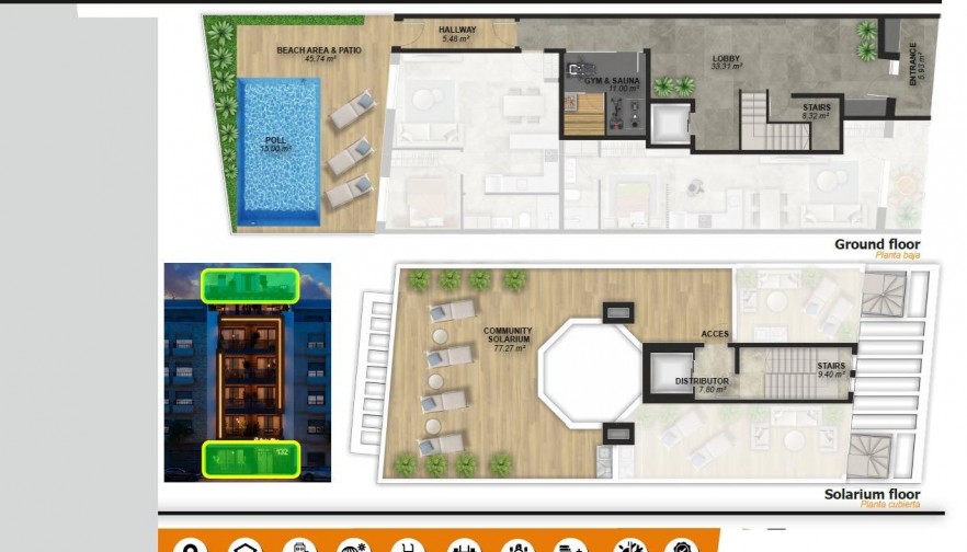 Rynek pierwotny - Penthouse - Torrevieja - Playa de El Cura