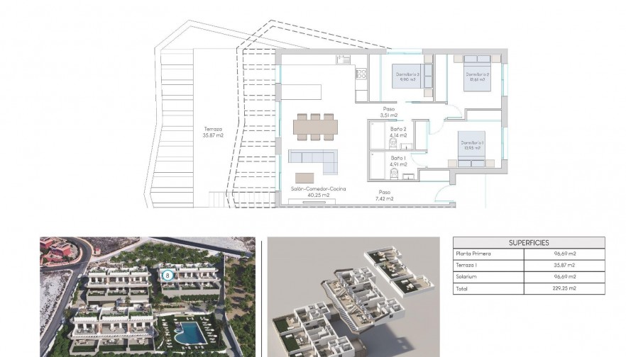 New Build - Bungalow - Finestrat - Balcon de finestrat