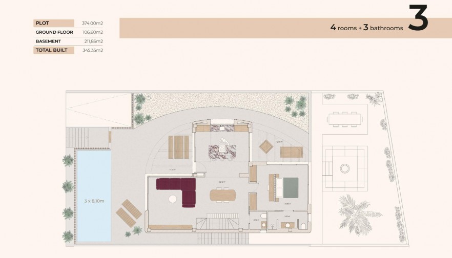 Rynek pierwotny - Willa - Algorfa - La finca golf