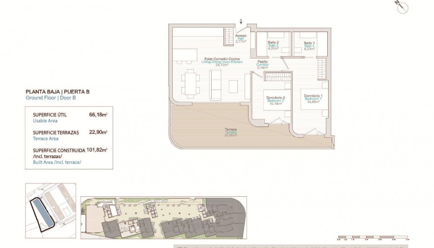 Rynek pierwotny - Ground floor apartment - Villajoyosa - La Tellerola