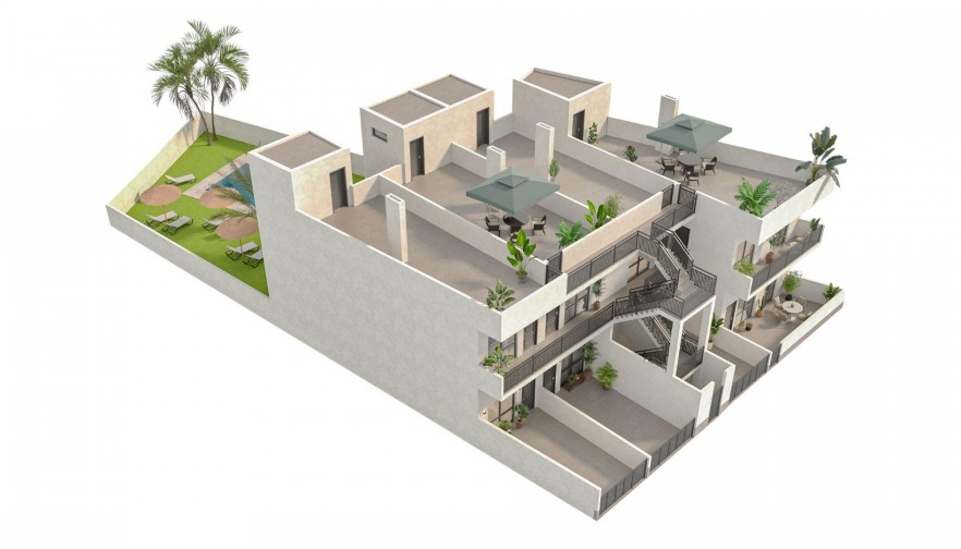 Rynek pierwotny - Dom parterowy - Hondón de las Nieves - La Canalosa