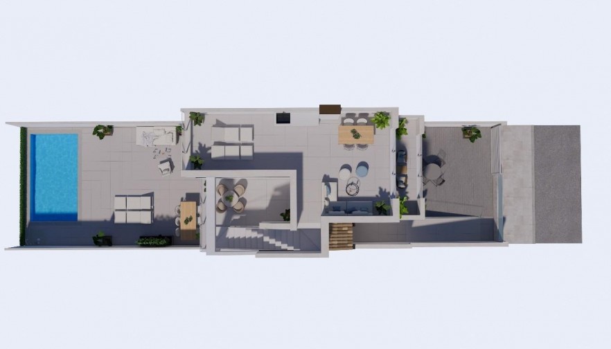 Rynek pierwotny - Town House - Los Alcázares - Serena Golf