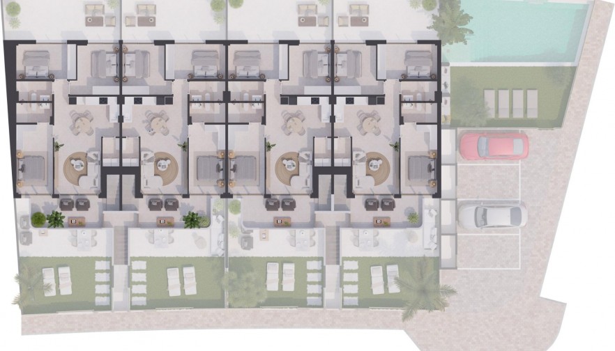 Rynek pierwotny - Dom parterowy - San Pedro del Pinatar - Los Cuarteros