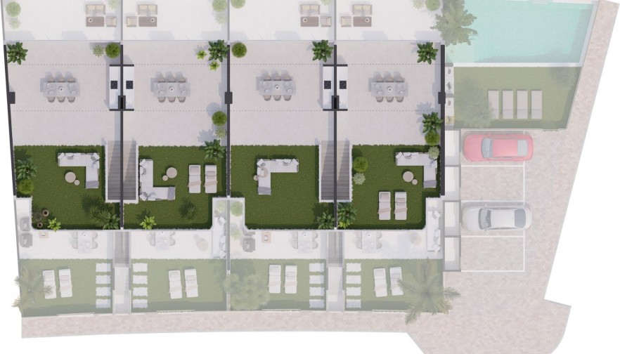 Rynek pierwotny - Dom parterowy - San Pedro del Pinatar - Los Cuarteros