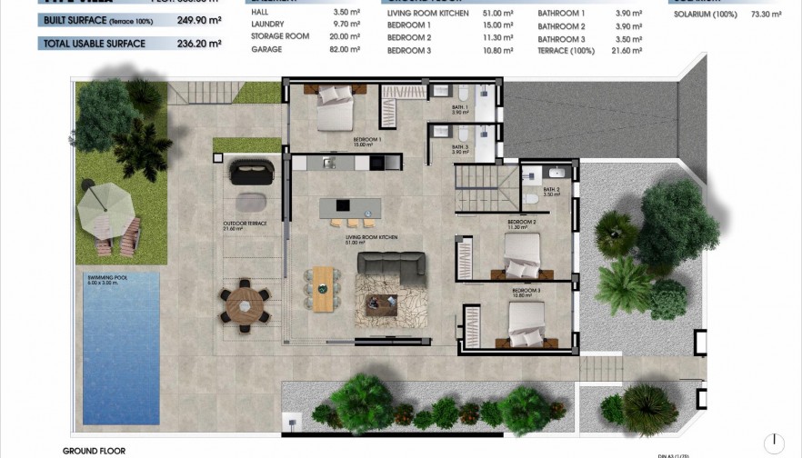 Rynek pierwotny - Willa - Los Alcázares - La Serena Golf