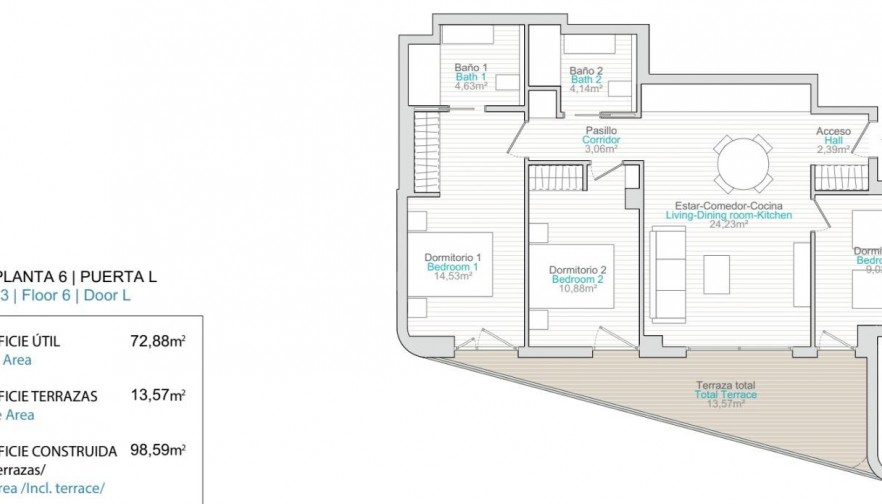 Rynek pierwotny - Apartment - Villajoyosa - La Tellerola