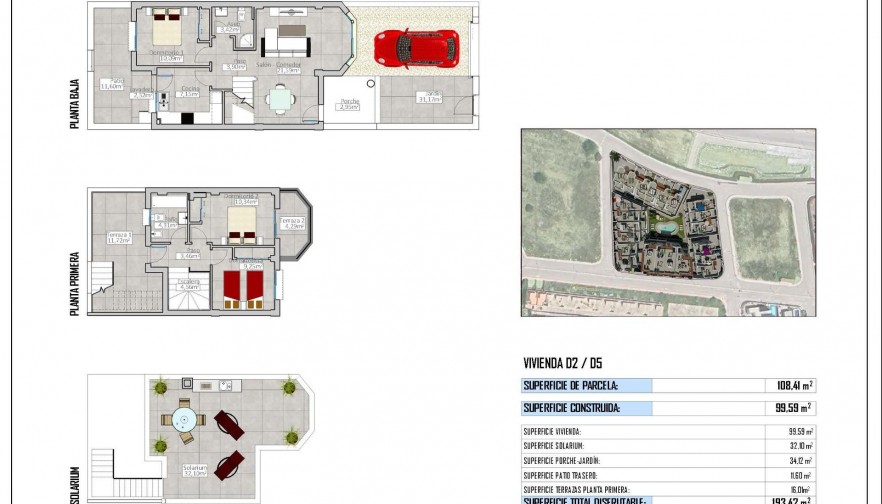 Rynek pierwotny - Town House - Cox - San Fernando