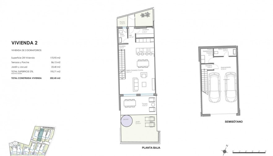 Rynek pierwotny - Town House - Mojacar - Playa de la Mena