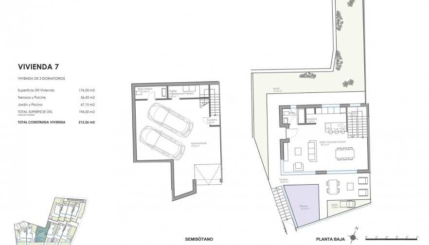 Rynek pierwotny - Semidetached - Mojacar - Playa de la Mena